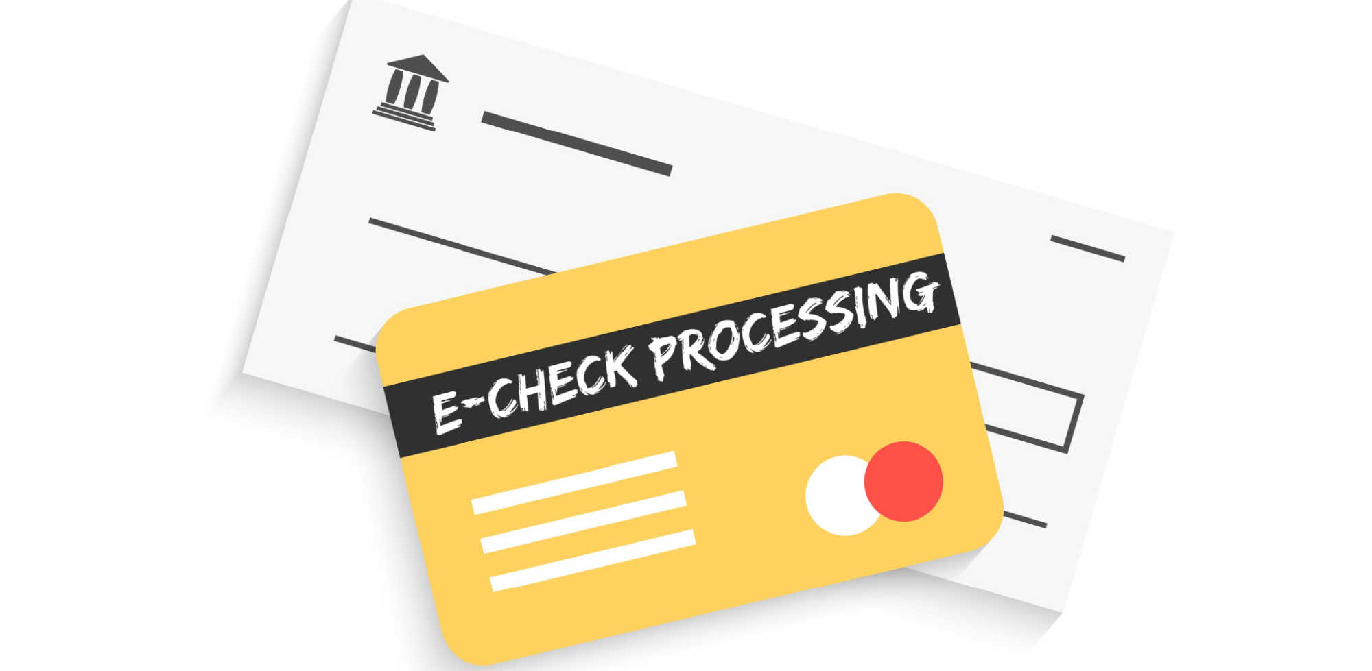 image of e check processing