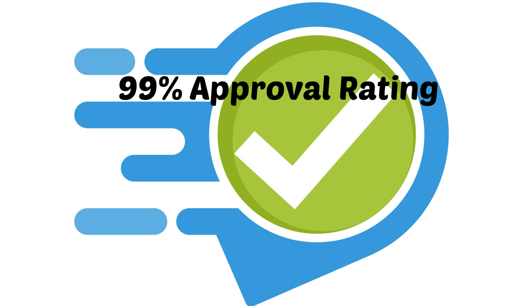image of 99% approval rate