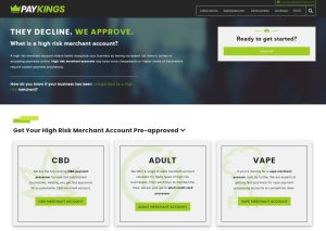 PayKings cbd payment processors