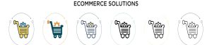 image of new line processing e commerce solutions