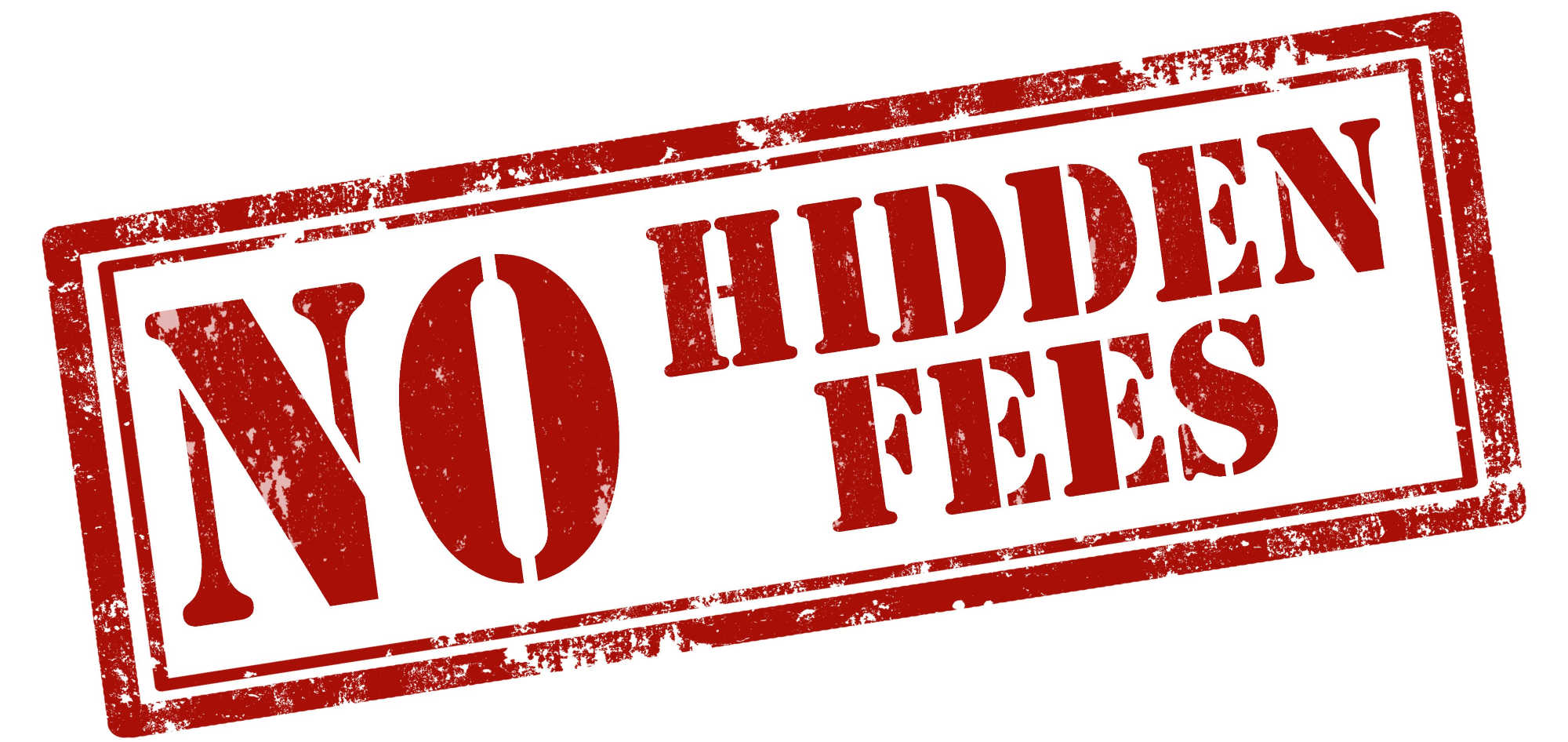 image of no hidden fees