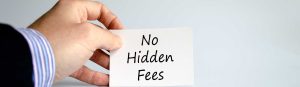 image of high risk experts has no hidden fees