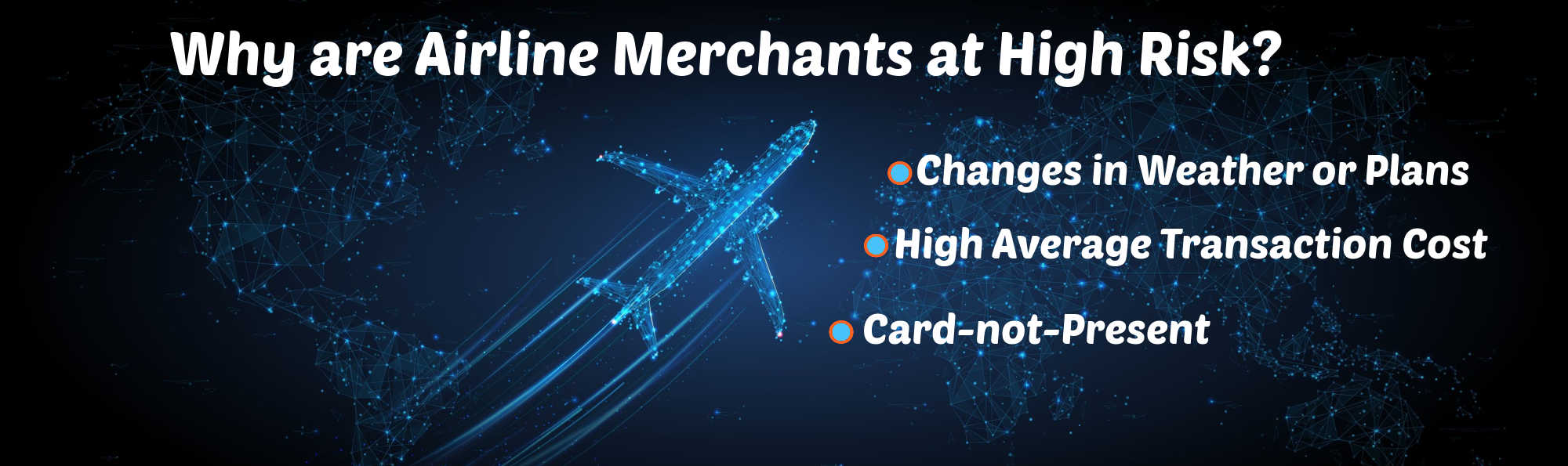 image of why are airline merchants at high risk