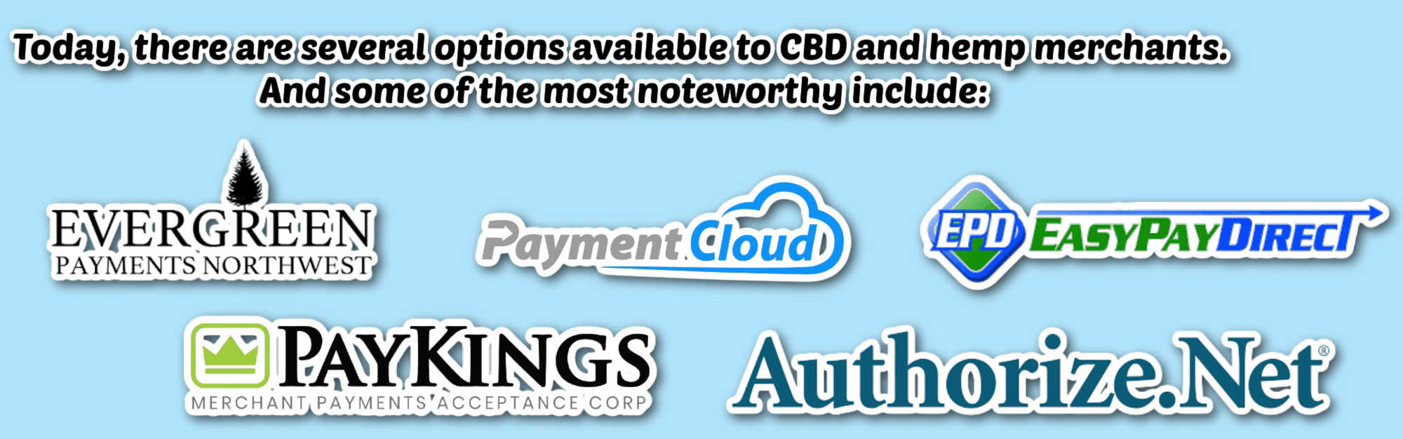 image of payment processors for cbd and hemp merchants