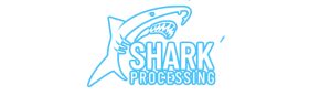 image of shark processing credit card processor