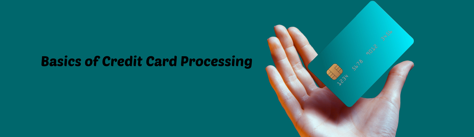 image of credit card processing basics